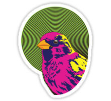 Sparrow Spectrum design decorating a Redbubble sticker