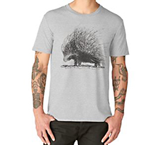 Porcupine Redbubble premium t-shirt
