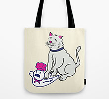 Making Biscuits Society6 tote bag