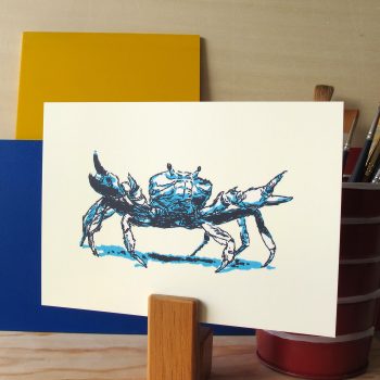 Ghost Crab 5x7 art print