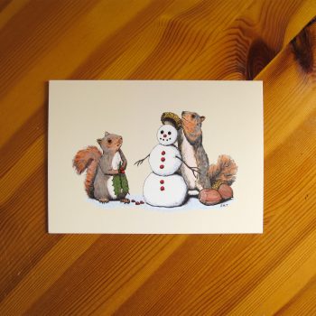 5x7 Holiday Trimmings natural beige art print