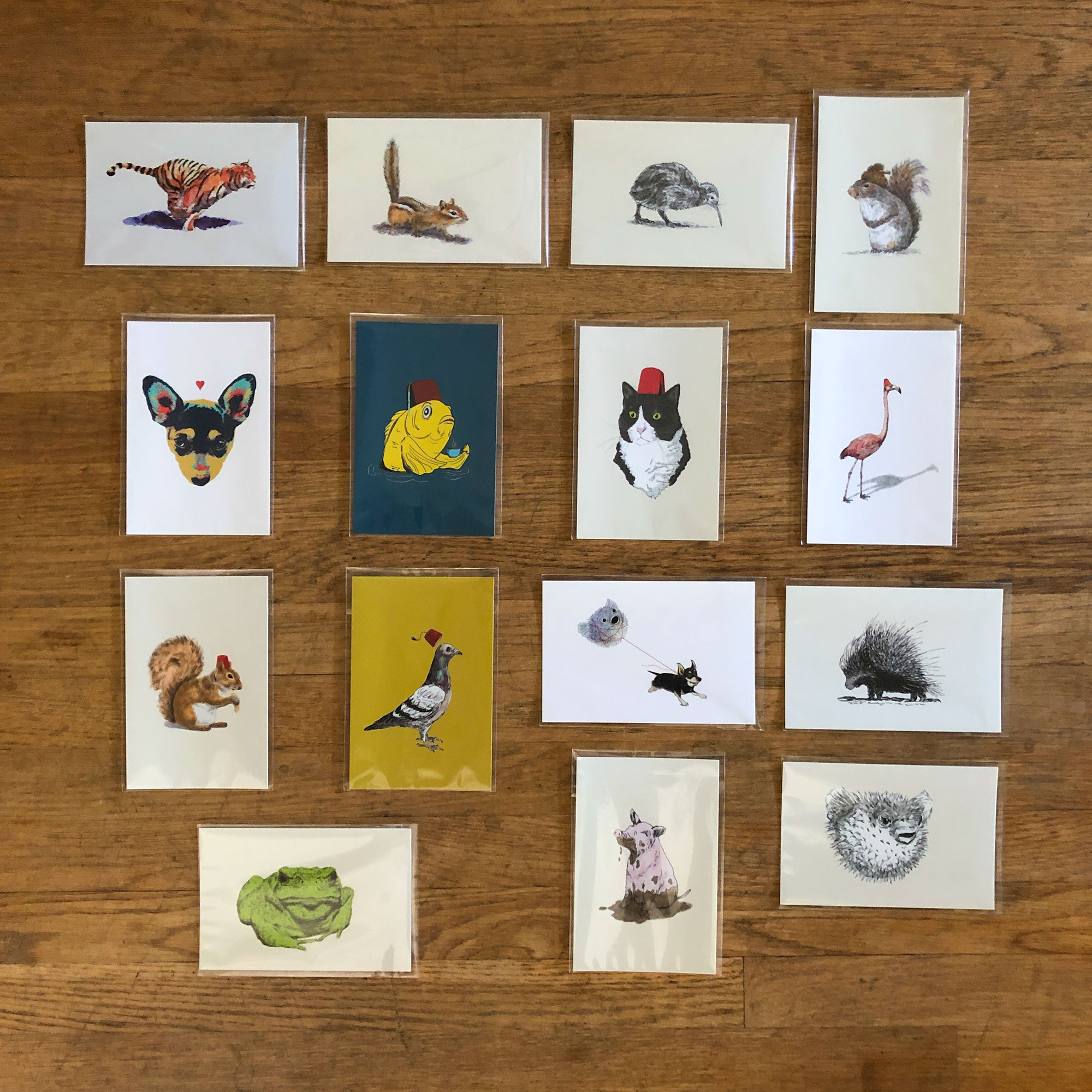 Animal Postcards – Dan Tabata